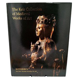 Kier Collection Of Medieval Works Of Art Book Sothebys Auction Vintage 1997 Hard